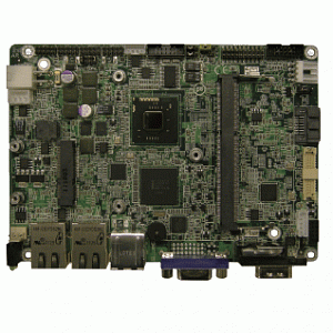 Одноплатный компьютер 3.5" на базе Atom N2600 1.6GHz, -40°~ +85°C, 6xUSB, 2xCOM, 8xDIO, CFast, DVI, LVDS